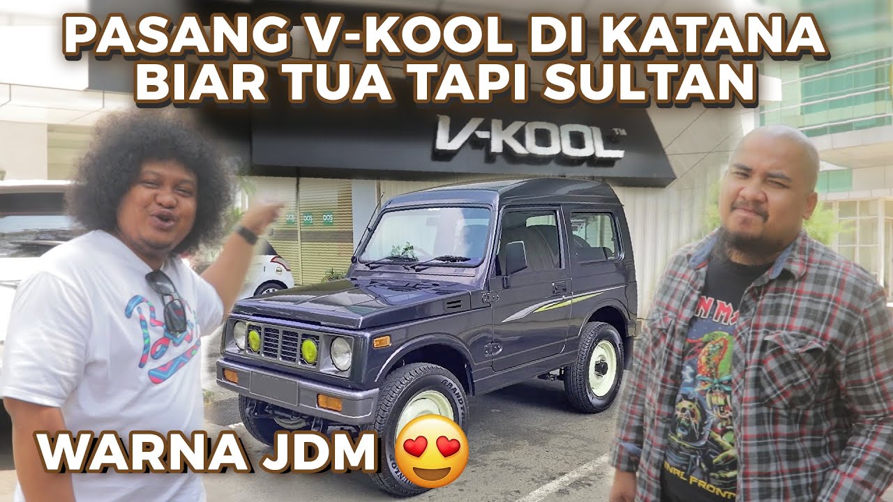 KATANA BABECABITA PASANG V-KOOL, BENING TAPI ADEM