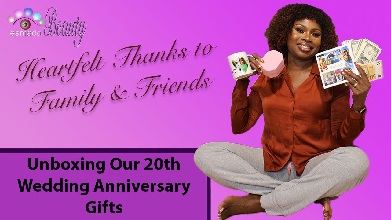 Unboxing Our 20th Wedding Anniversary Gifts! Heartfelt Thanks to Family & Friends