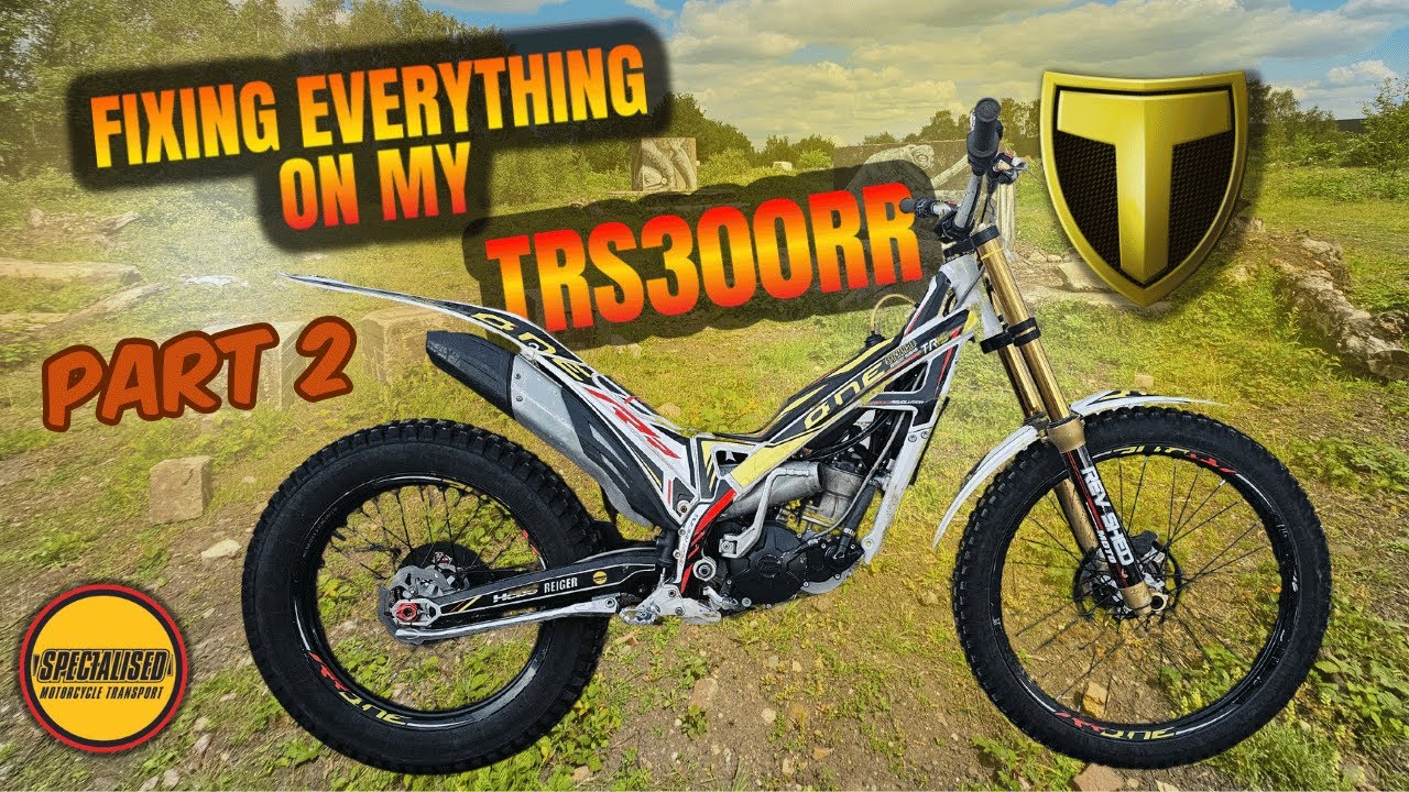 Fixing everything that's broken on my TRS300RR Trials bike pt2