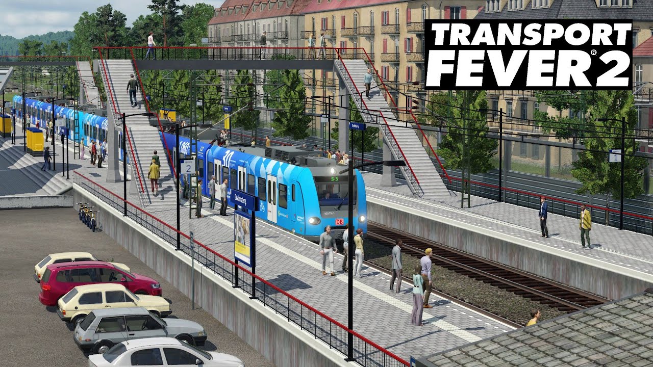 Transport Fever 2 [Modvorstellung] Modularer Regionalbahnhof