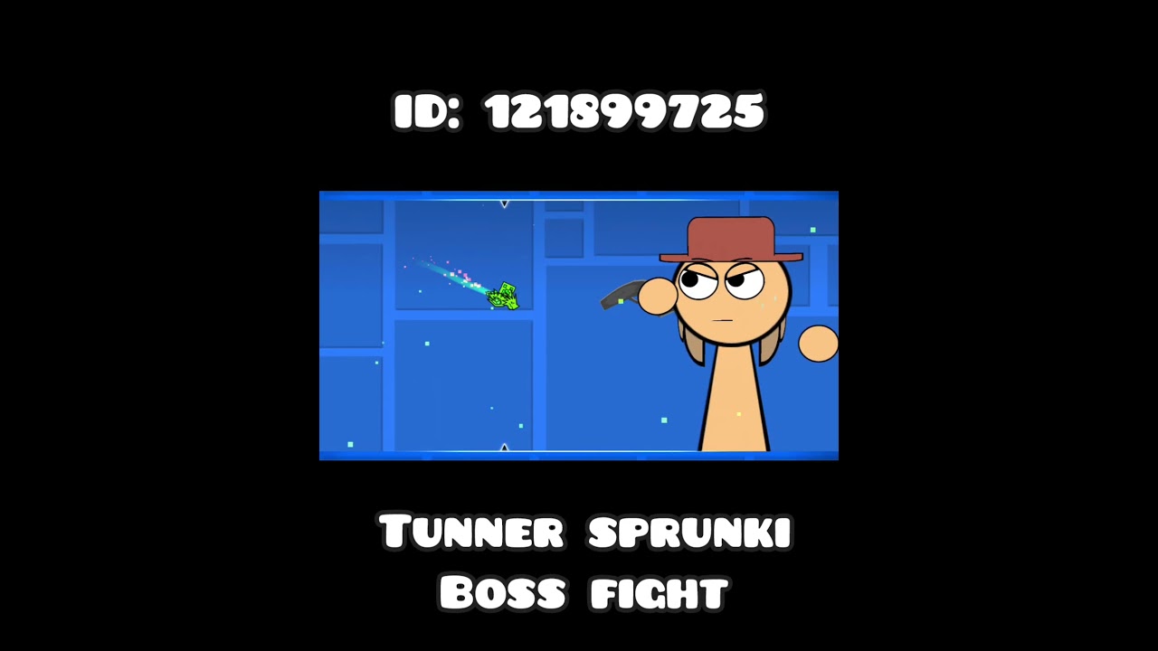 Boss fight tunner #sprunki #geometrydash #shorts