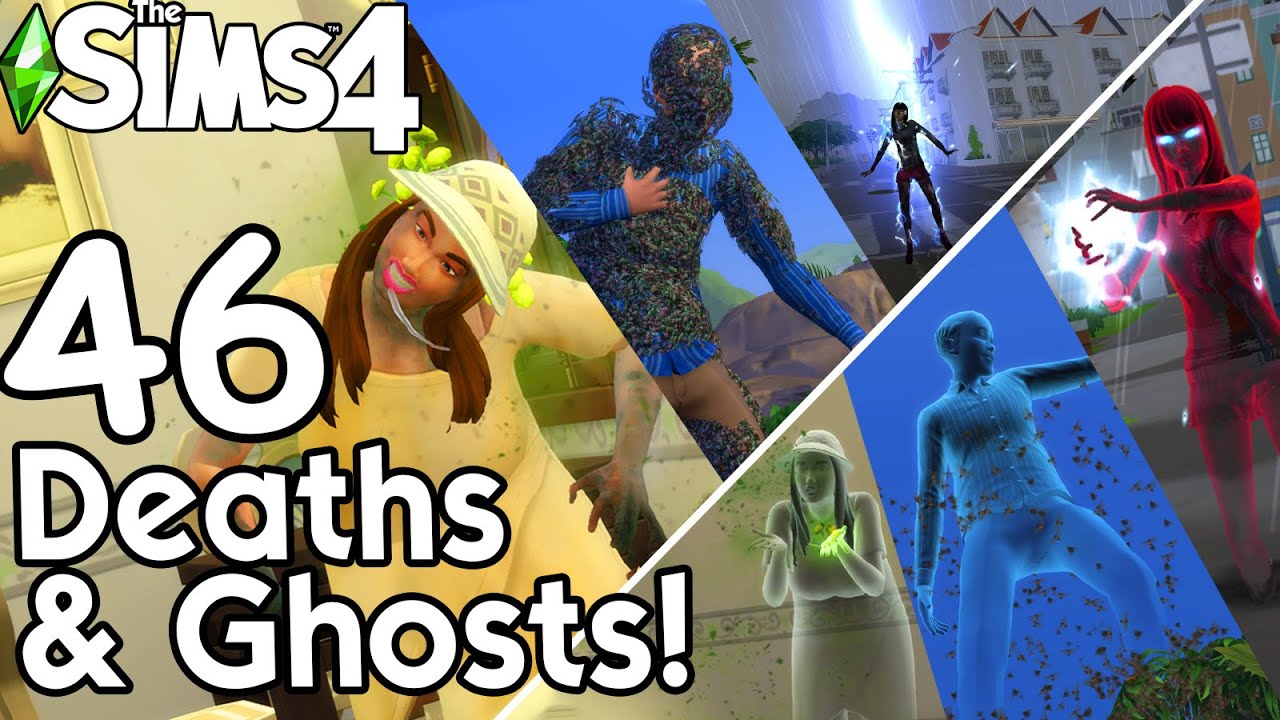 The Sims 4: Guide to ALL 46 DEATH TYPES and Ghost Abilities 2024 (up to For Rent)