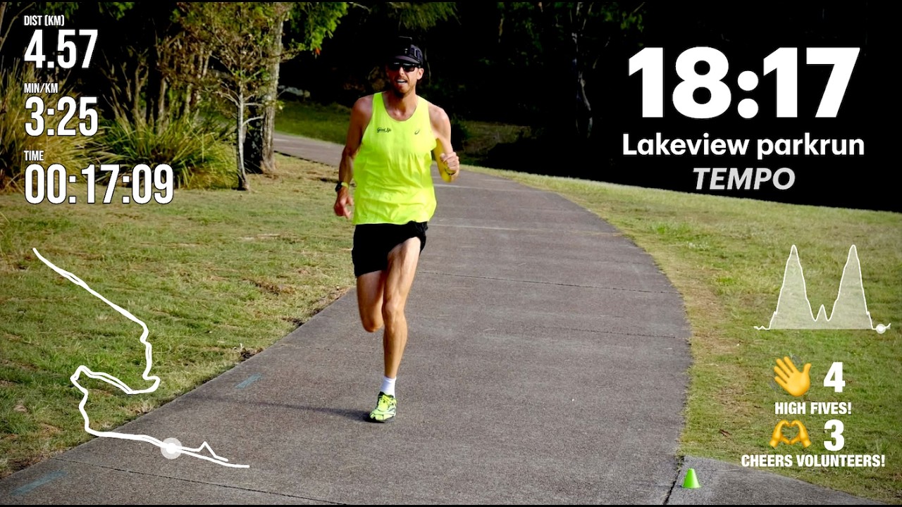Lakeview parkrun 18:17 - Good Vibes & Solid Climbs!