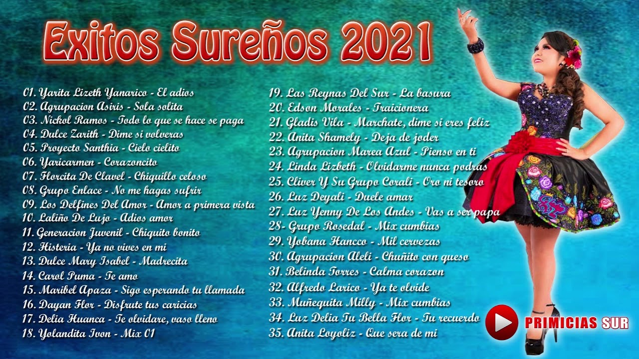 EXITOS SURE&Ntilde;OS 2021