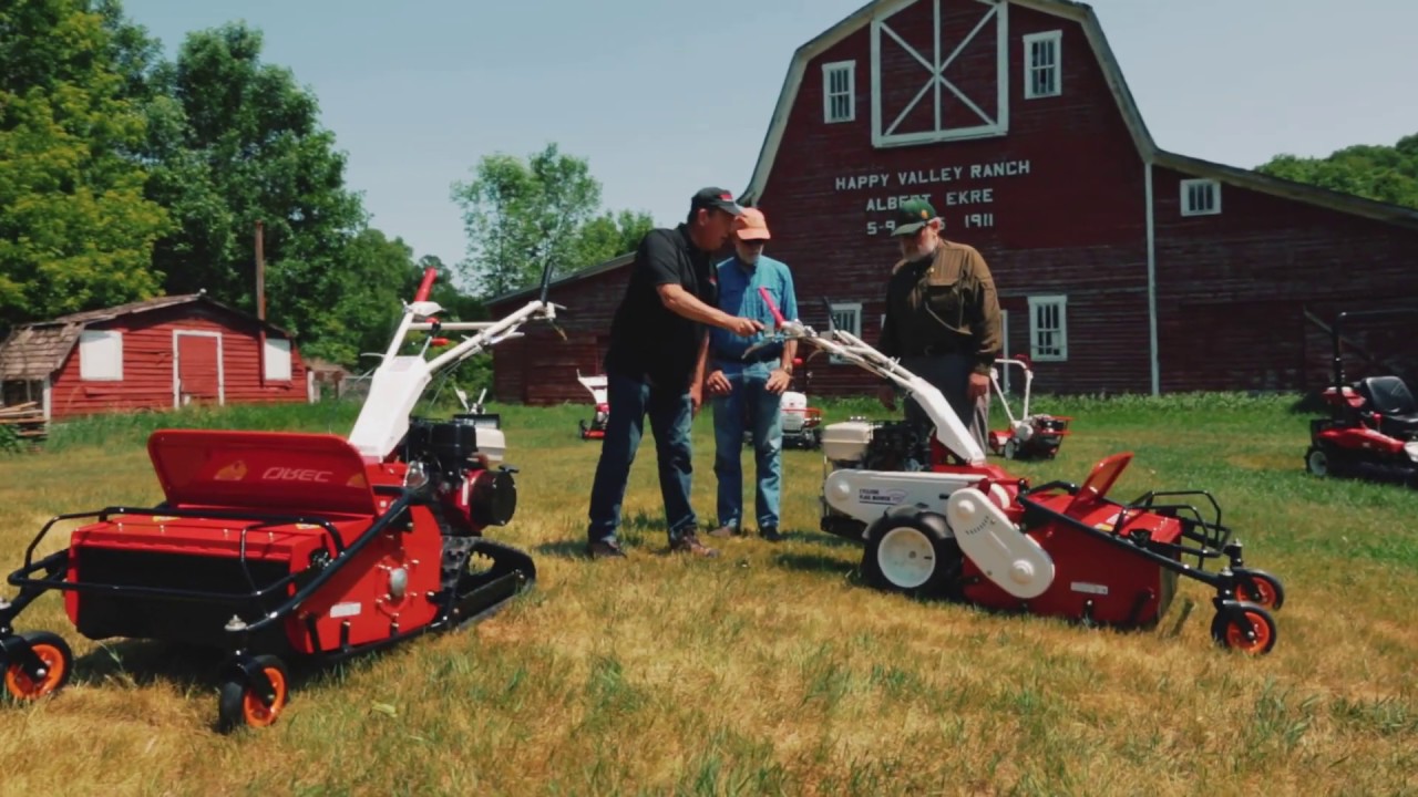 Demonstration of the Cyclone Flail Mower