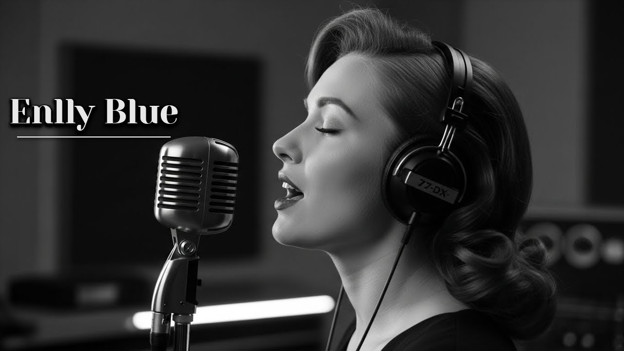 Enlly Blue - Across the Silence | Vintage Soul Blues (Emotional Slow Ballad, Deep Studio Ambience)