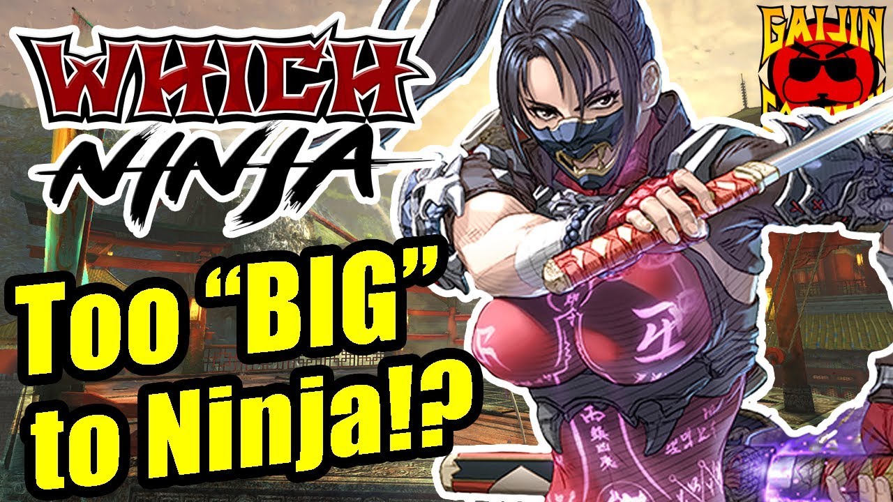 Таки из Soul Calibur слишком большой для ниндзя? — Какой ниндзя?