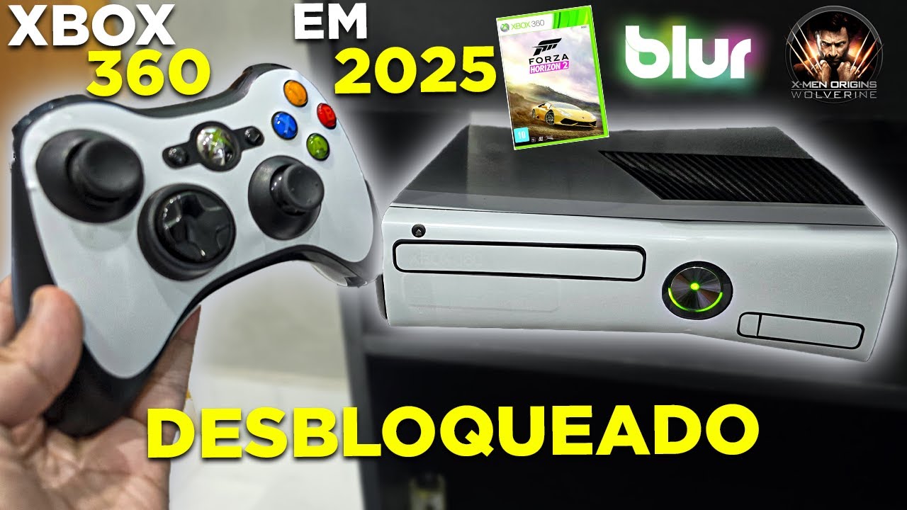 VALE A PENA TER UM XBOX 360 DESBLOQUEADO EM 2025?