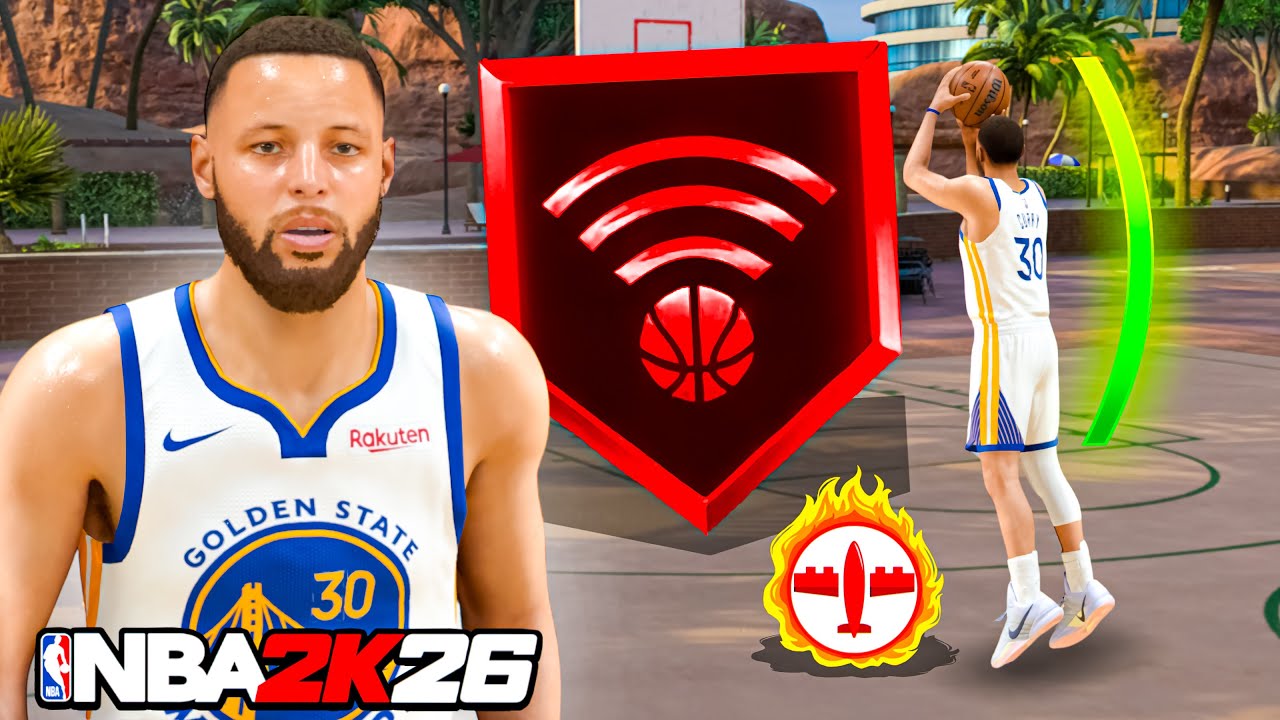 This STEPHEN CURRY BUILD is UNGUARDABLE in SUNSET BEACH on NBA 2K26