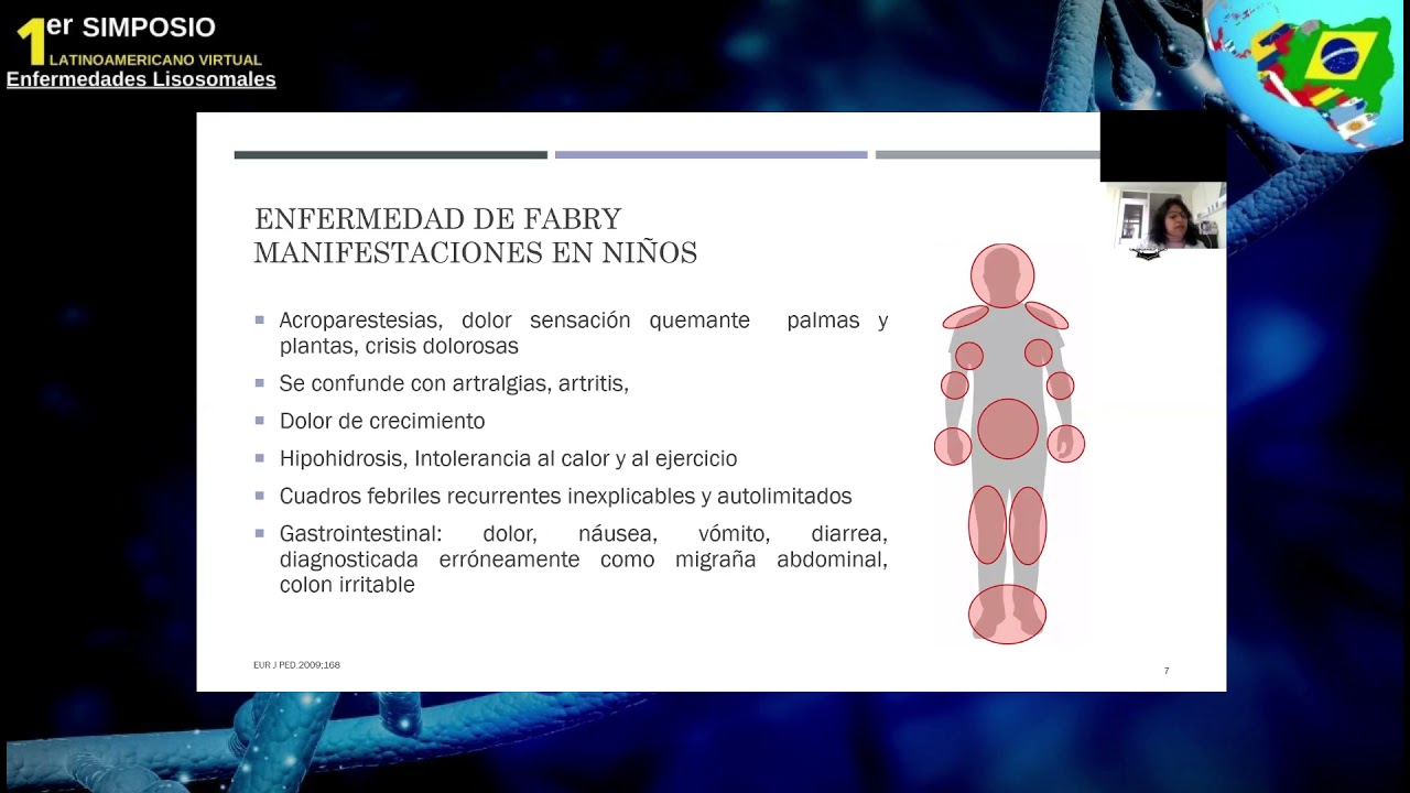 La Enfermedad de Fabry en la edad pediátrica y la decisión de tratamiento: Dra. Magdalena Cerón