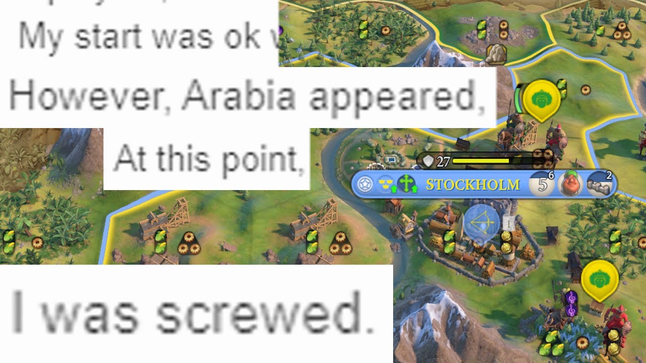 Saving Private Sweden - a Civilization 6 Disaster Save File