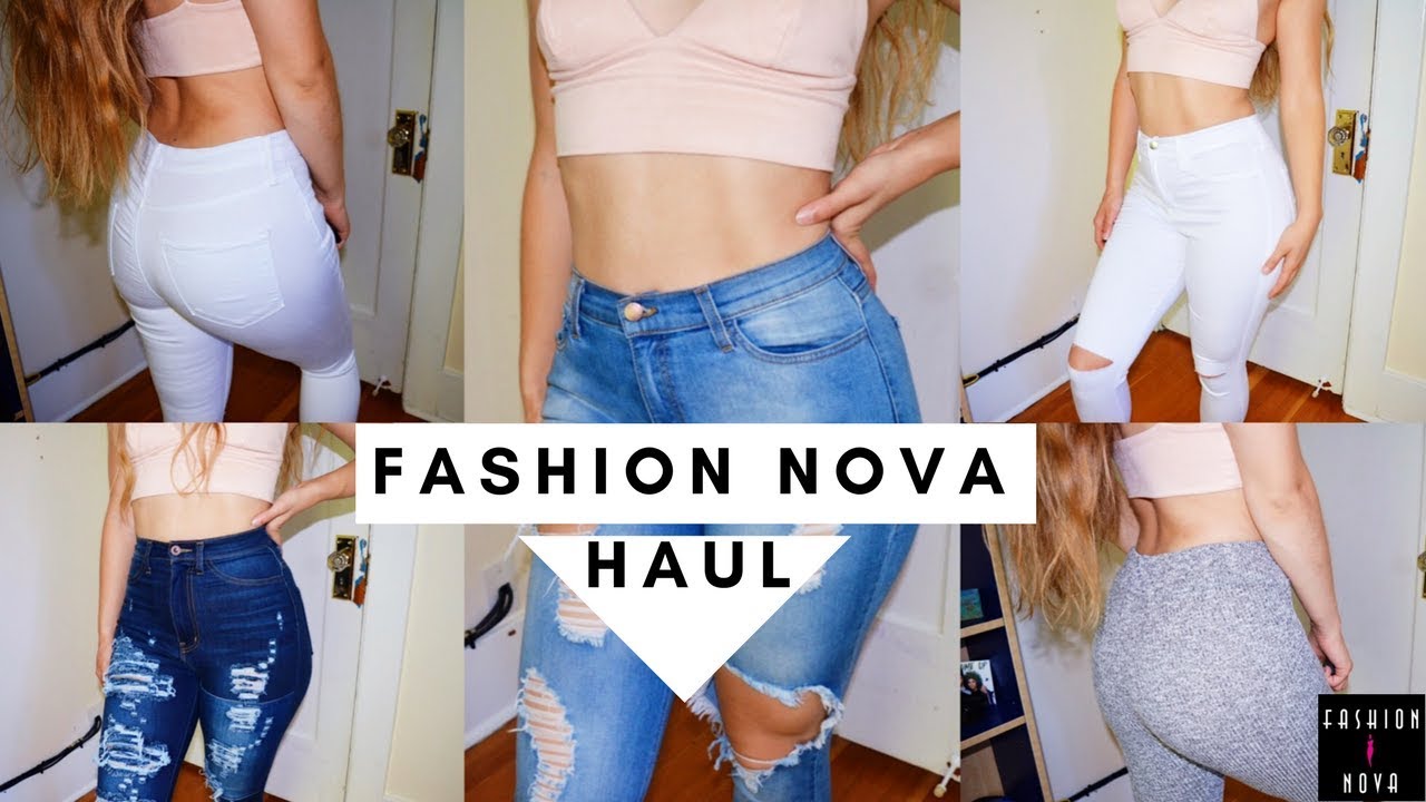 Huge Fashion Nova Try-on Haul! (wanderlust leggings and jeans)