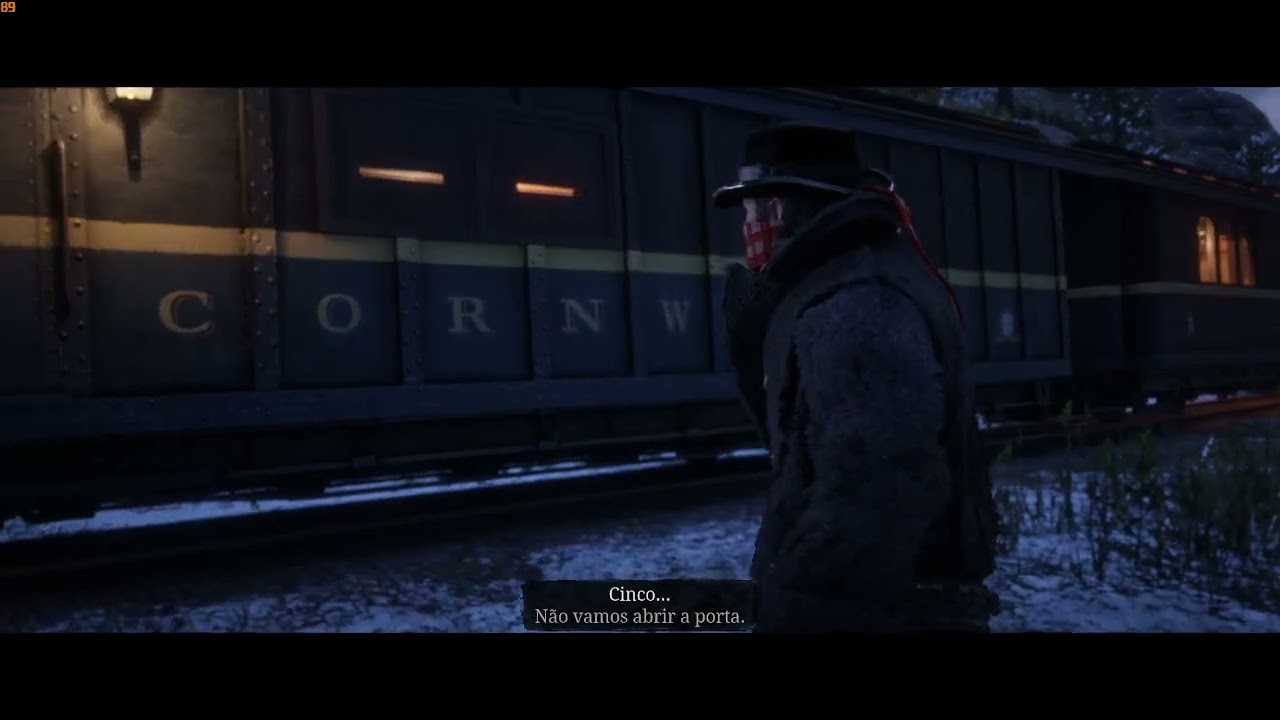 Red Dead Redemption 2 - Assalto ao trem - RTX 5060 Sem dlss