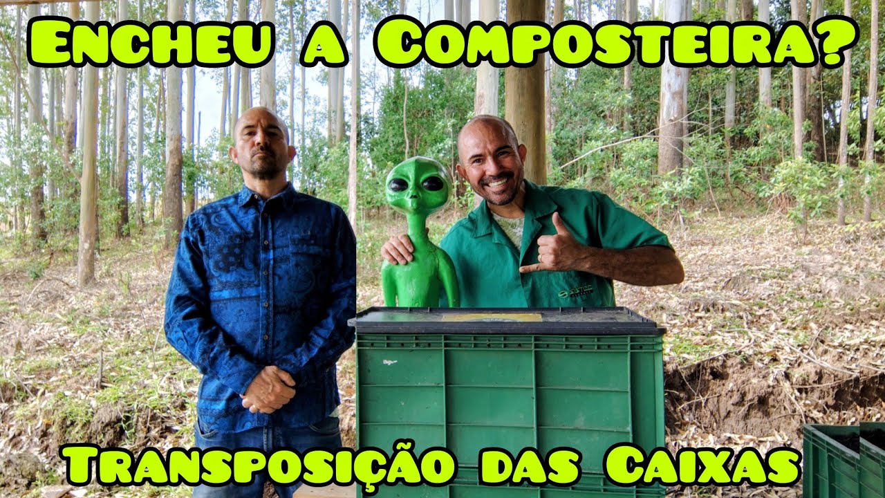 Encheu a Composteira Doméstica? Método Revolucionário na Transposição das Minhocas 