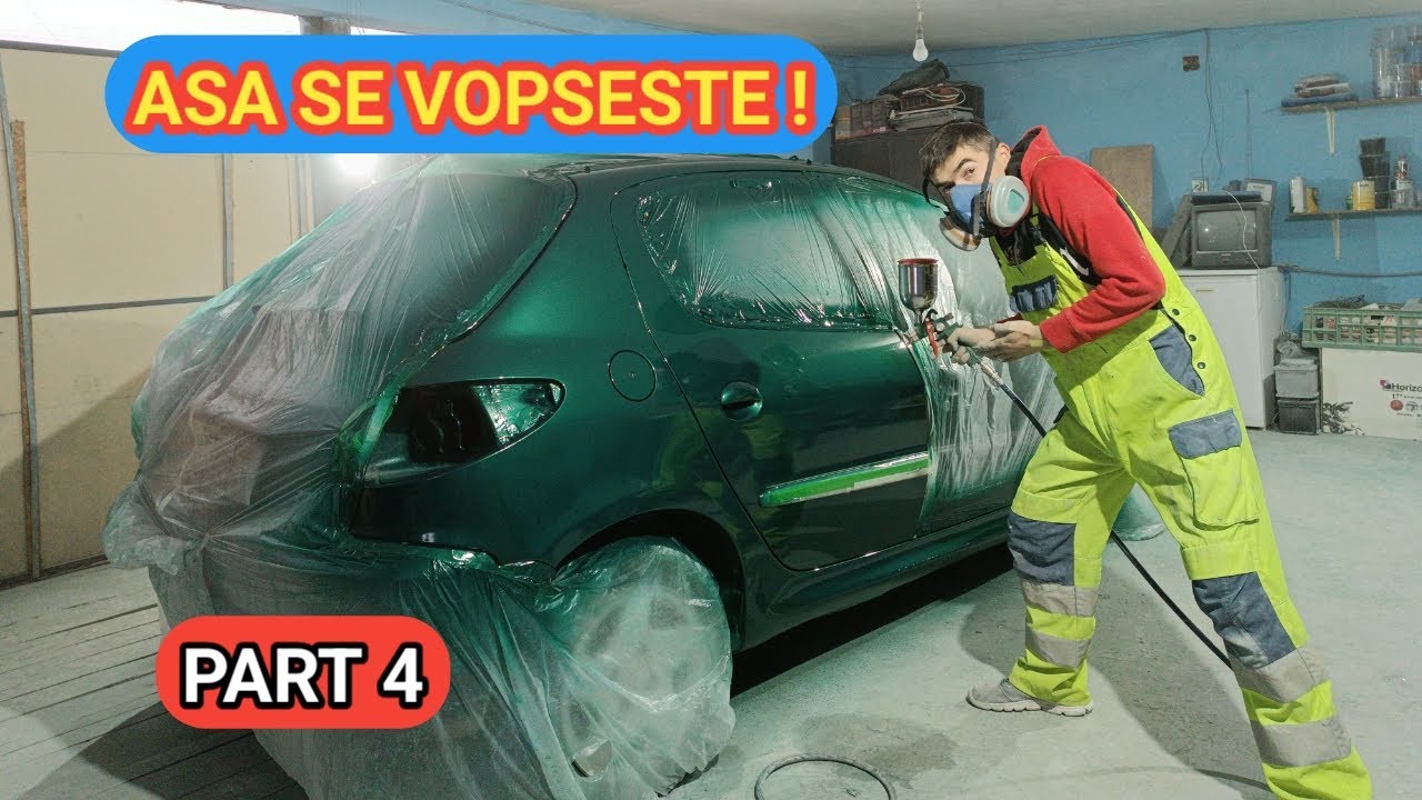 Cum sa iti VOPSESTI masina SINGUR?! Partea 4!