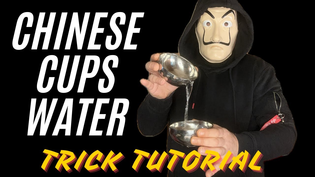CHINESE CUPS WATER | MAGIC TRICK REVEALED 🪄 #magic #tricks #tutorial