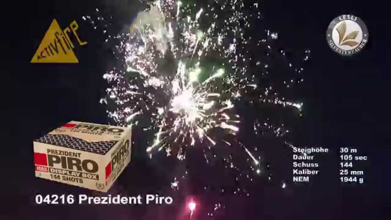 activFire Feuerwerk PREZIDENT PIRO