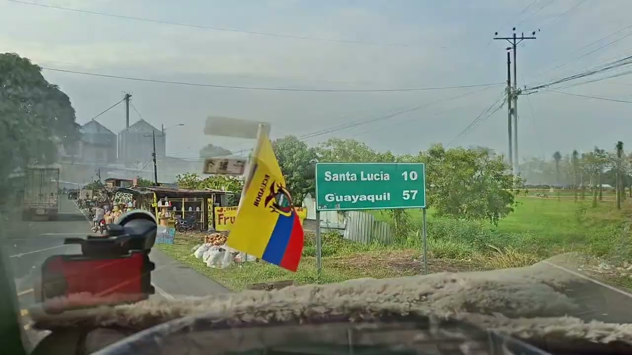Llegando a Guayaquil con un accidente 