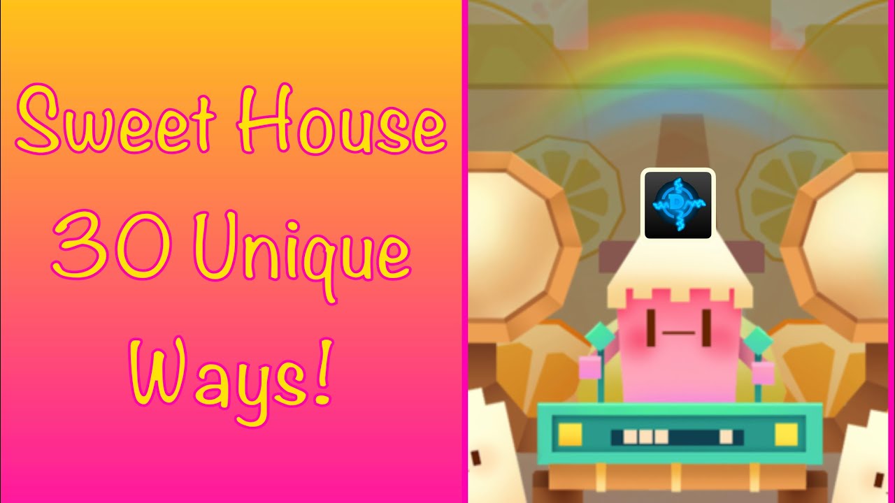 Rolling Sky Sweet House - 30 Unique Ways