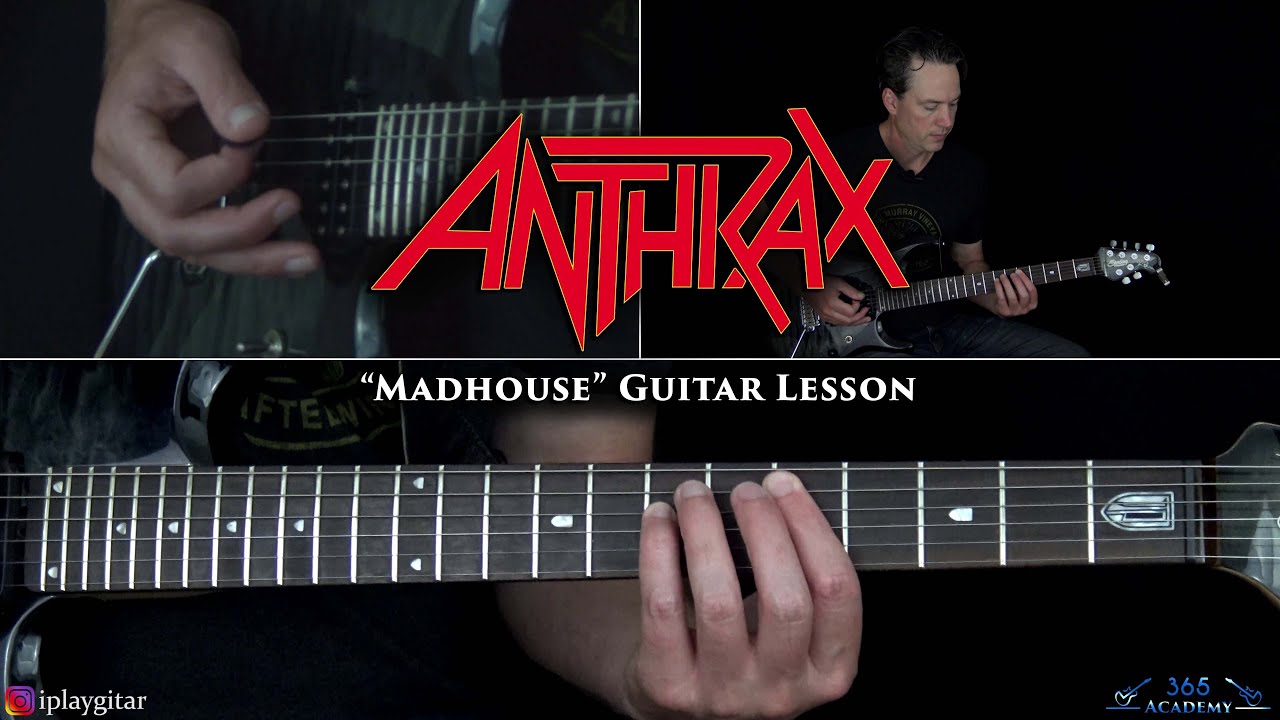 Anthrax - Madhouse Guitar Lesson
