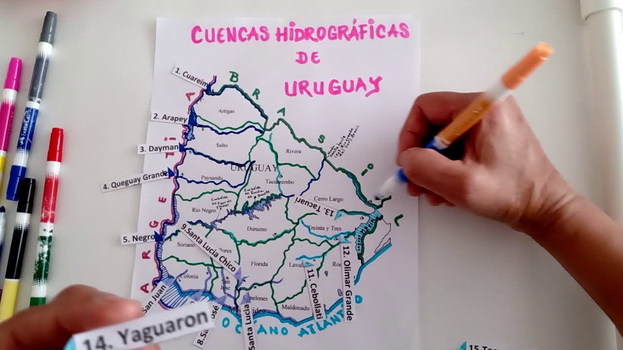 Cuencas Hidrográficas de Uruguay.2021