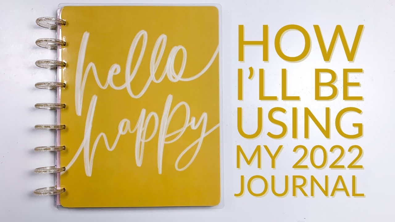 My NEW Journal and HOW I’ll Be Using It [Happy Planner]