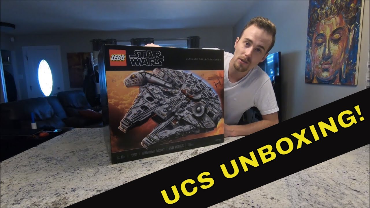 Unboxing LEGO Star Wars Ultimate Collectors Series Millennium Falcon 75192