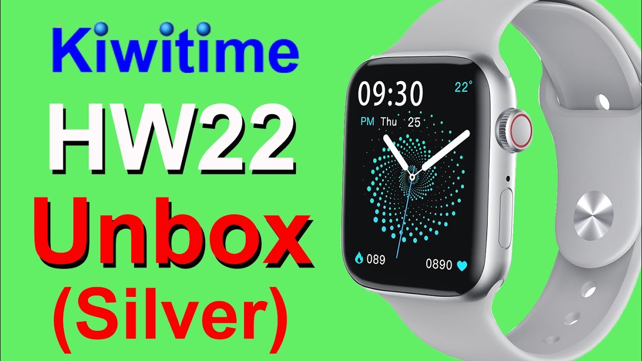 HW22 Smartwatch Unbox & All Functions Review-Smart Watch Series 6 Copy HW12 44mm Version