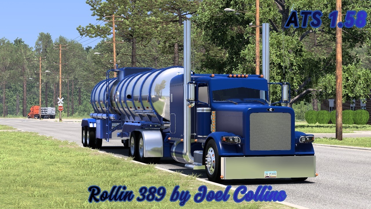 Stretched Out Tanker | ATS 1.58 | Rollin 389 By Joel Collins