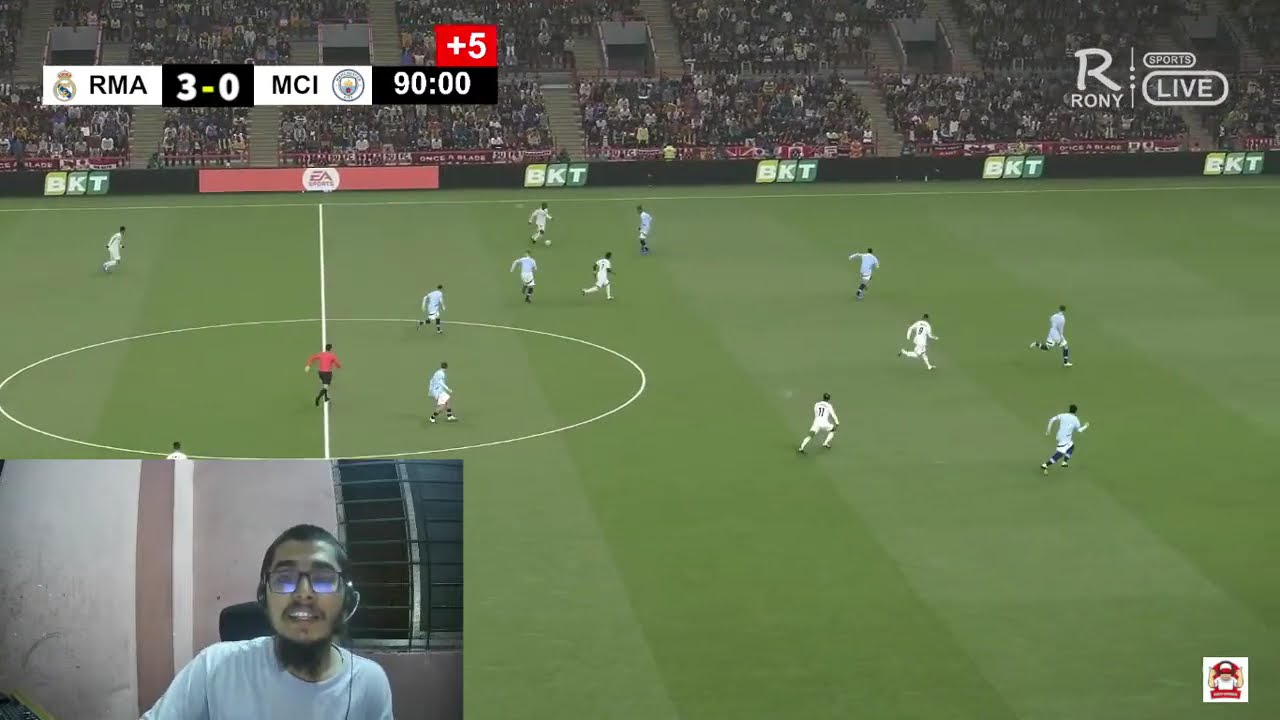 🔴LIVE : Real Madrid vs Manchester City | Champions League 2026 | Ucl Live | PES 21 Simulation