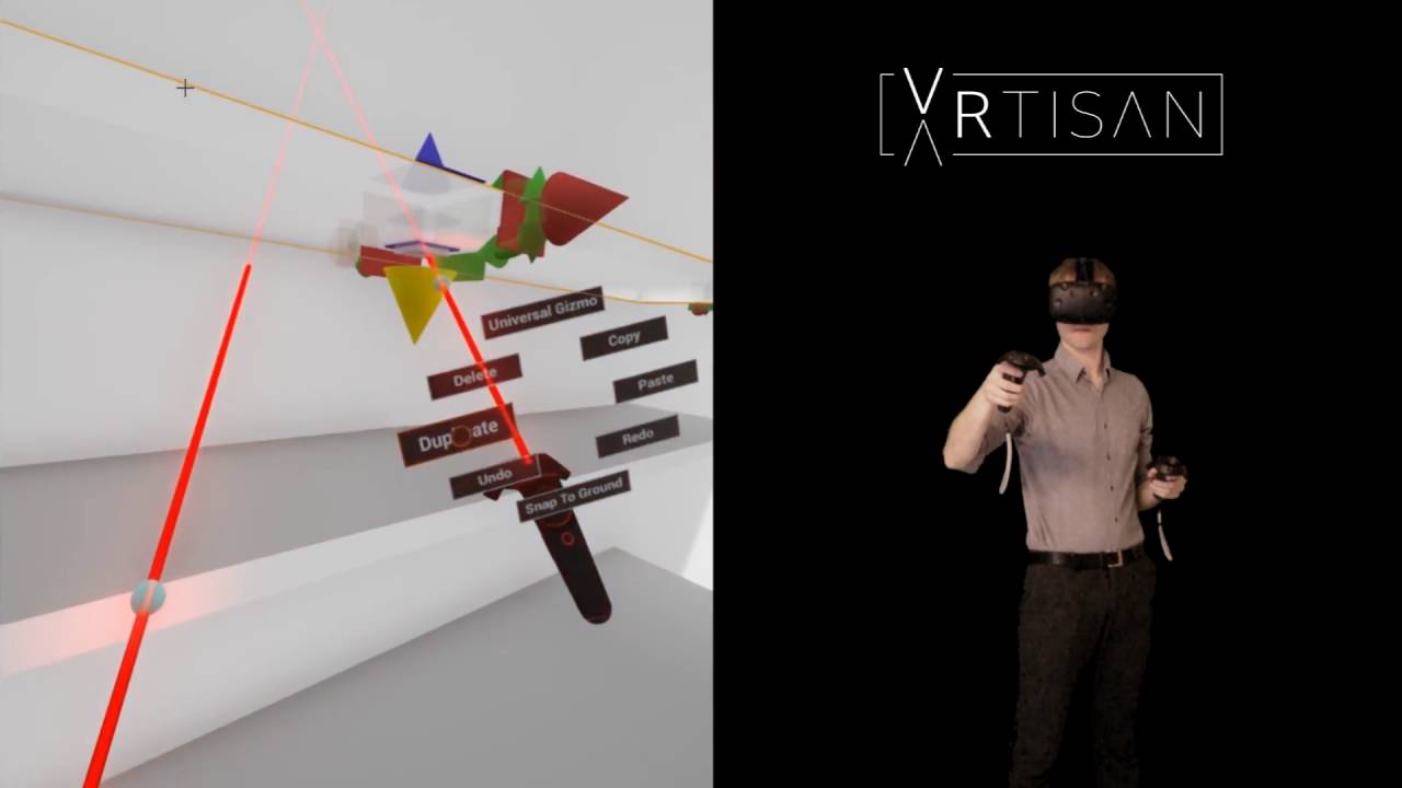 Architectural Design in Virtual Reality - Full Process - VRtisan - Unreal Engine VR Editor
