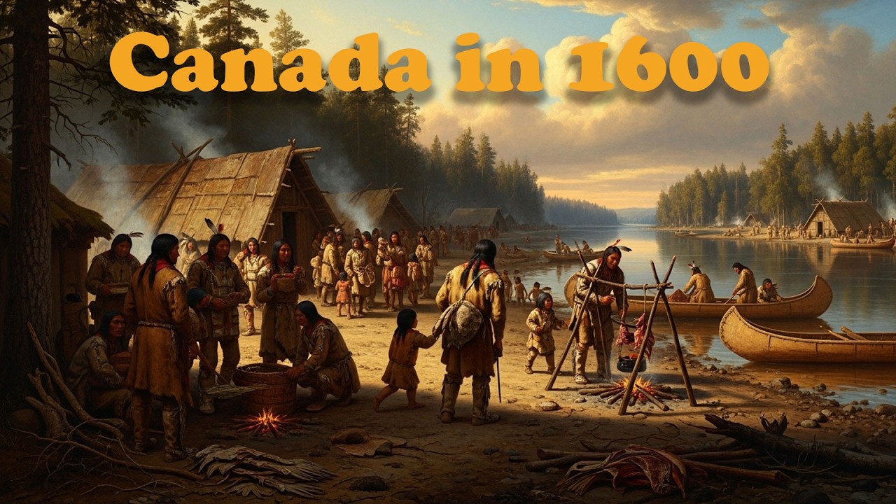 Canada in 1600 | AI Reconstruction of Indigenous & Colonial Life