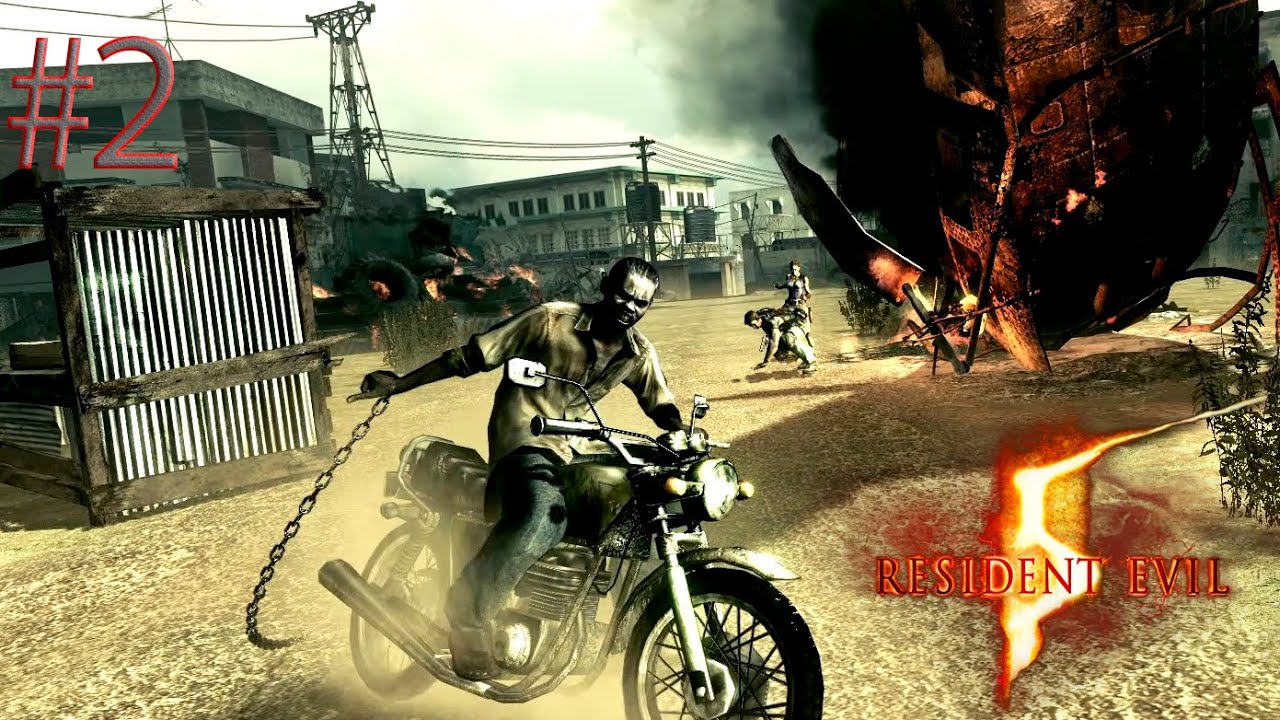 #2 - RESIDENT EVIL 5 - ENTRE MOTOCICLETAS E MOTOSSERRAS!!! - LEGENDADO PTBR