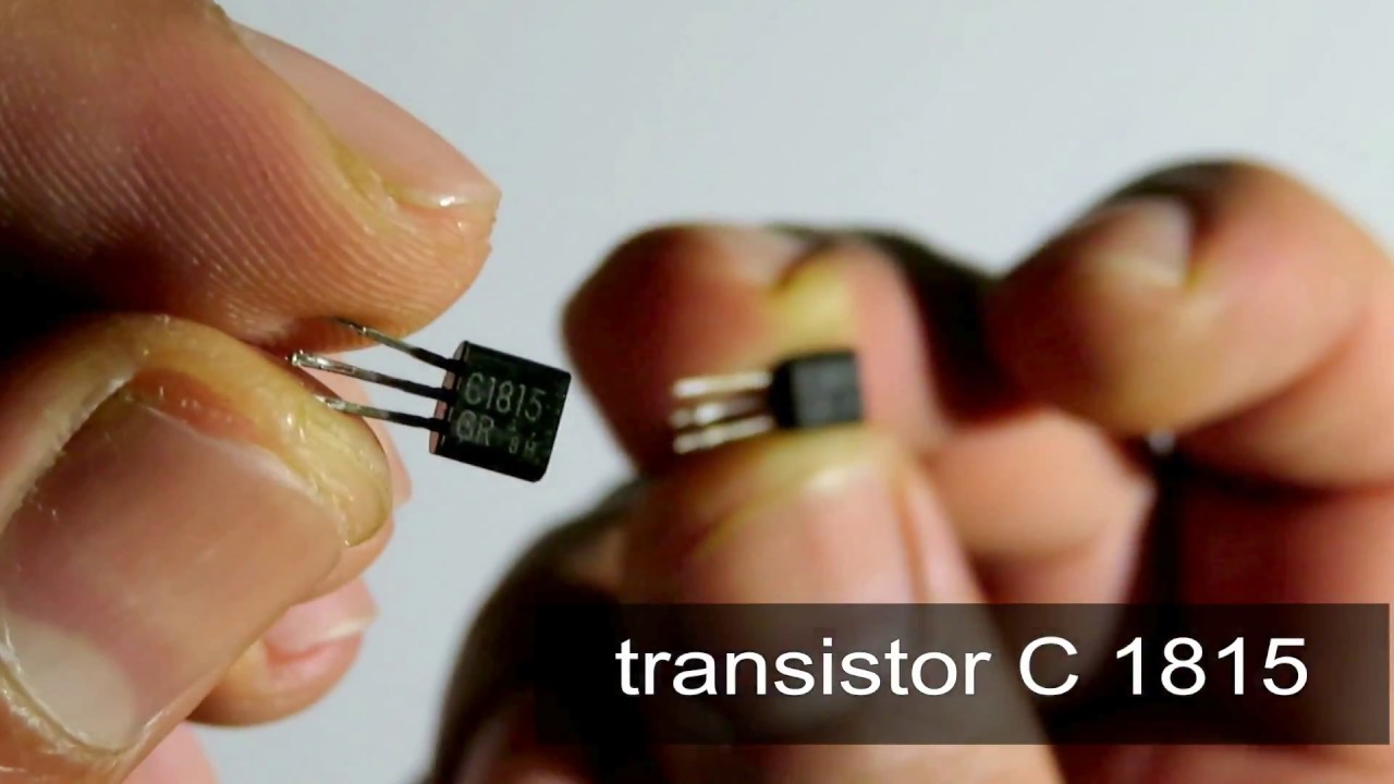 أسهل وأبسط دائرة مكبر صوت للمبتدئين transistor c1815