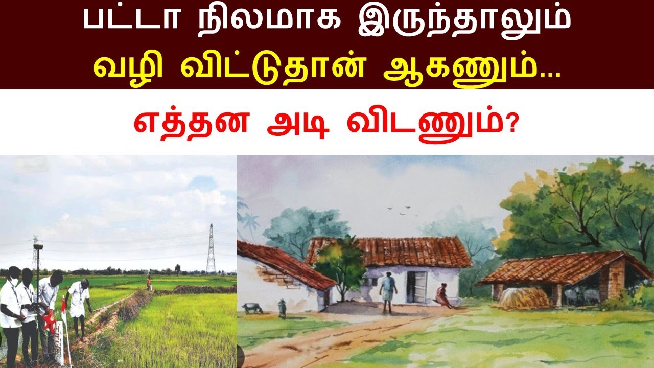 பட்டா நிலமாக இருந்தாலும் வழி விட்டுதான் ஆகணும் | வசதி உரிமை சட்டம் சொல்வது என்ன? #patta