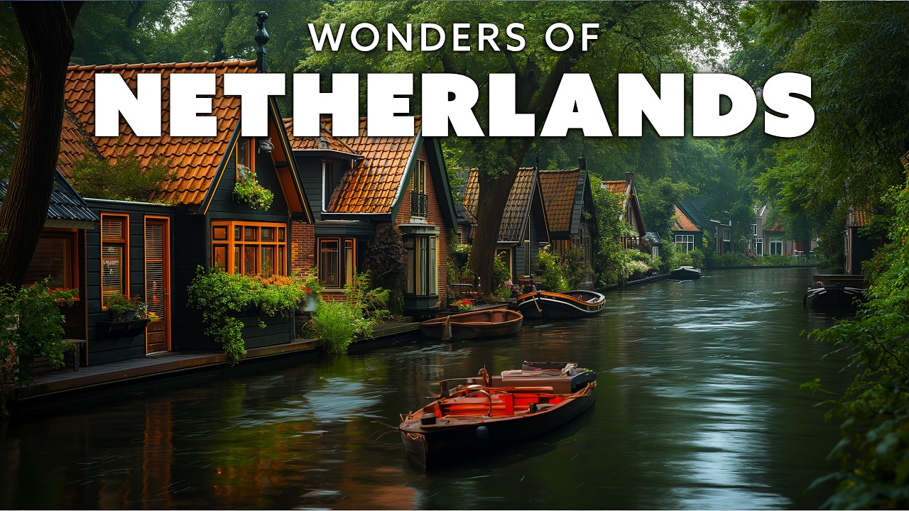 Wonders of The Netherlands | The Most Amazing Places| Travel Video 4K