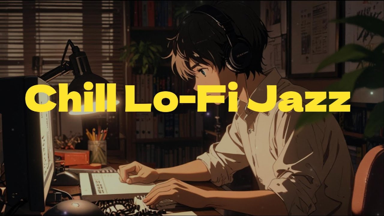 Chill Lo-Fi Jazz | Soft Piano & Gentle Bass for Focus