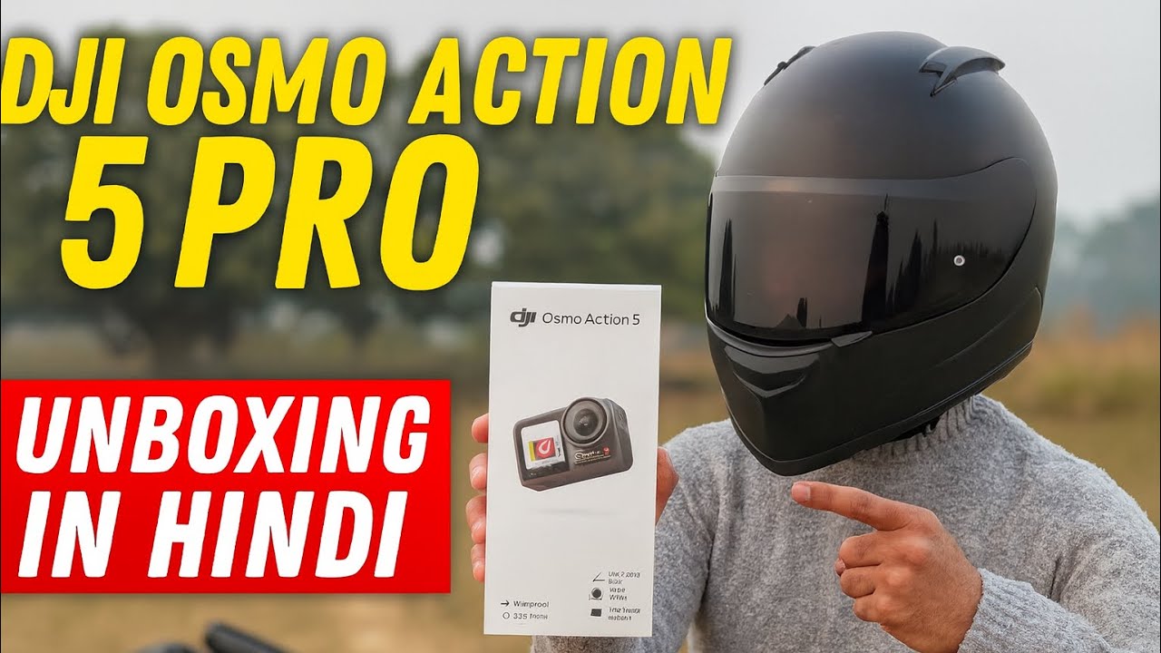  DJI Osmo Action 5 Pro📸Unboxing || Best Action Camera 2025 ✅