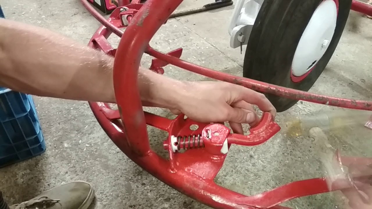 PZ HS 360 Haybob spring installation