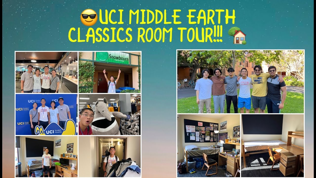 🏠✨UCI Middle Earth Classics ROOM TOUR!!!📚 #college #vlog #life #school