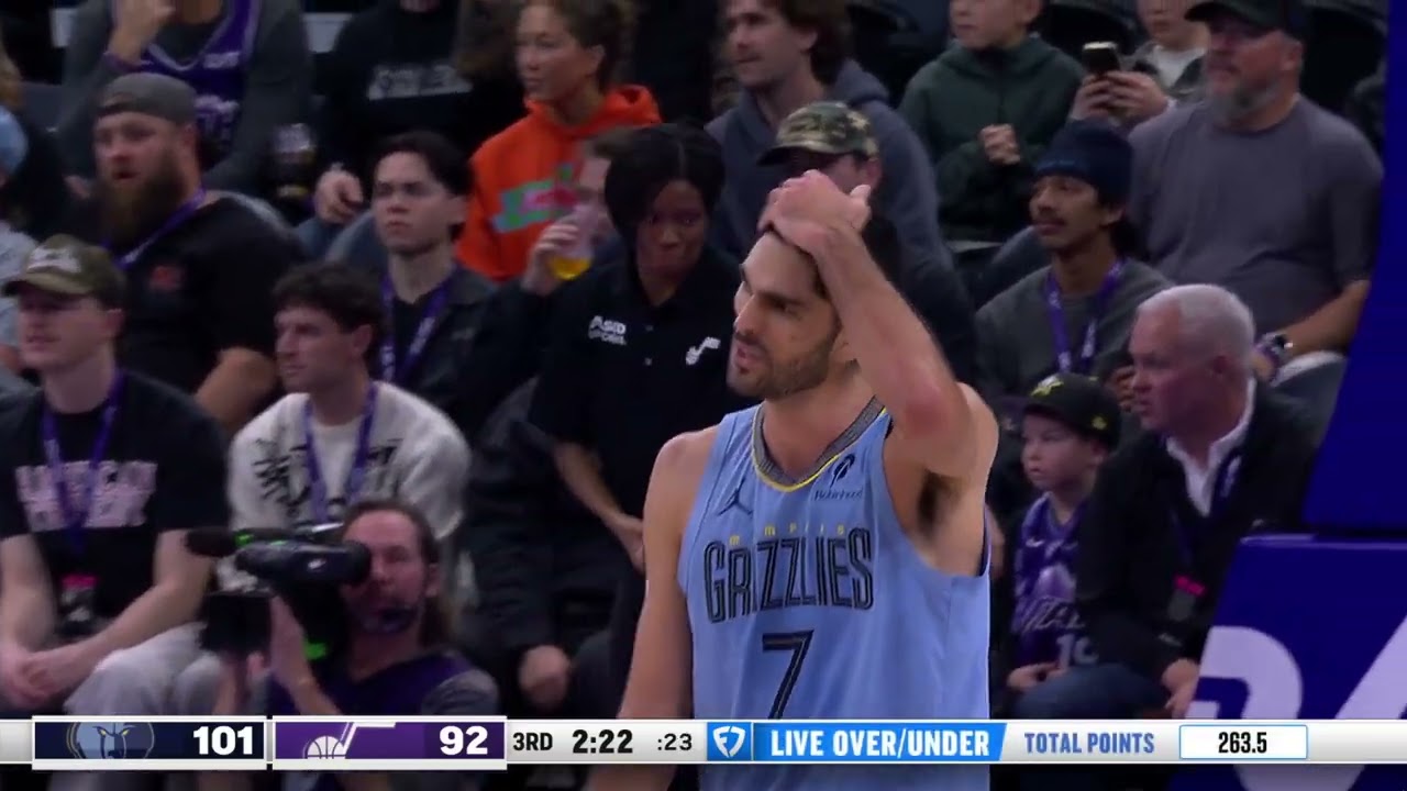 Santi Aldama vs Jazz (23 - 12 - 2025)