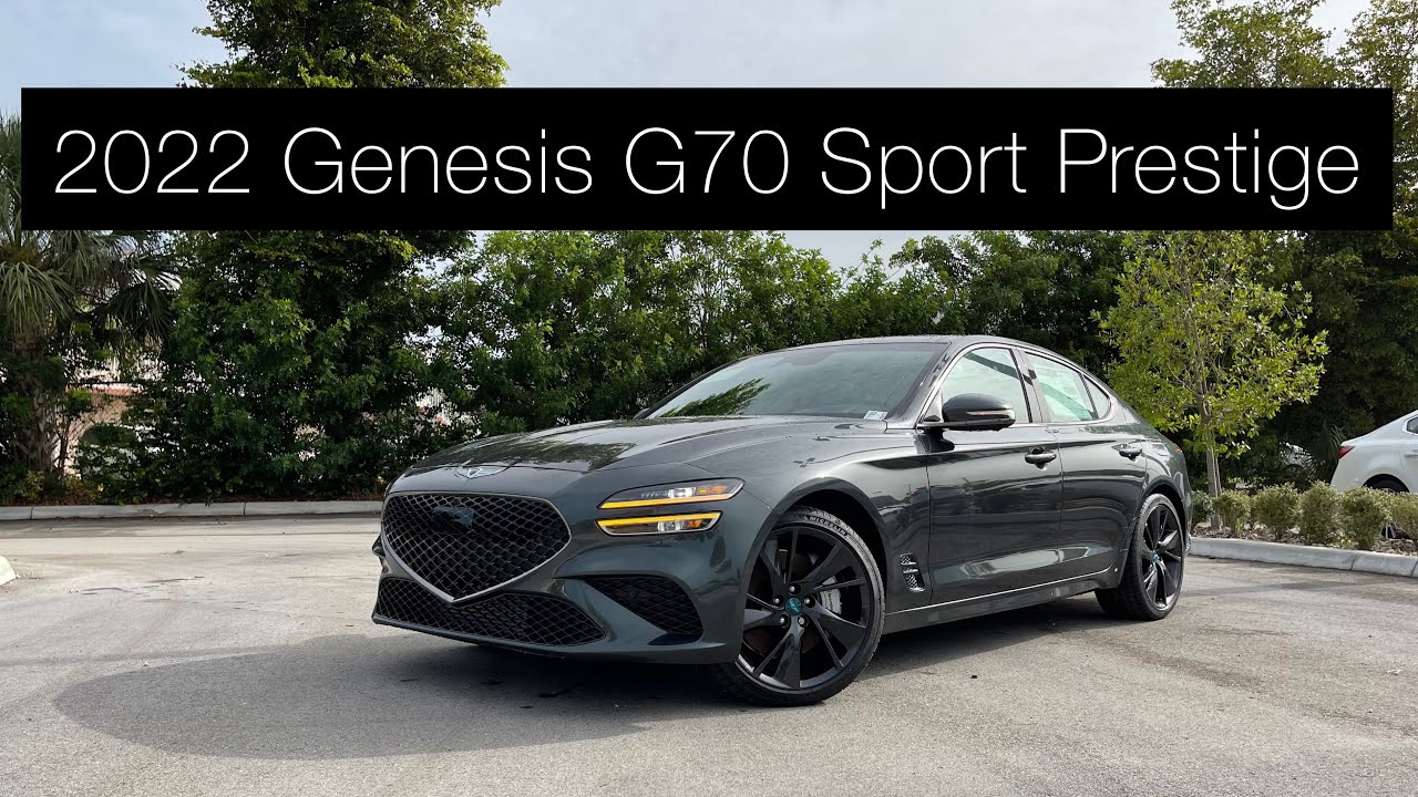 2022 Genesis G70 - Value And Performance
