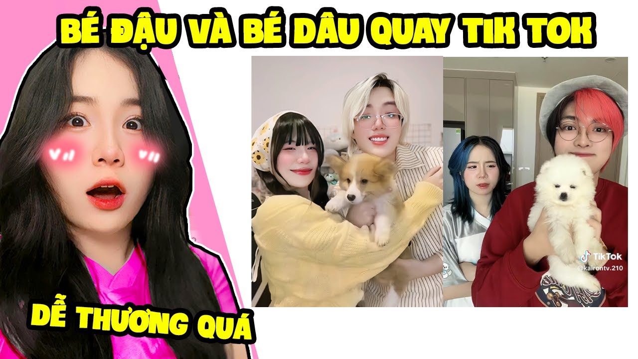 SAMMY REACTION TIKTOK BÉ ĐẬU VÀ BÉ DÂU TRONG GIA ĐÌNH PHONG SAM VÀ SIMMY KARON