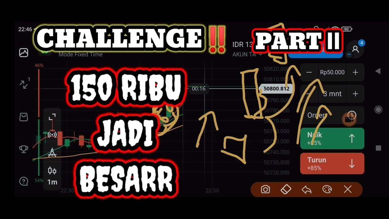Tutorial cara trading bagi pemula || Olymptrade modal 150 RIBU