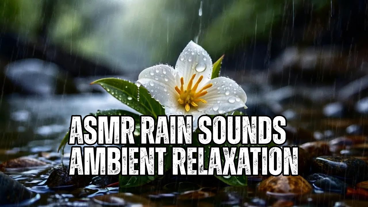 ASMR Rain Sounds for Sleeping Tonight: Gentle Ambience for Relaxation