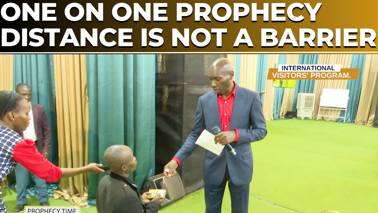 YOU TOO CAN RECEIVE FROM THIS ONE ON ONE PROPHECY SESSION