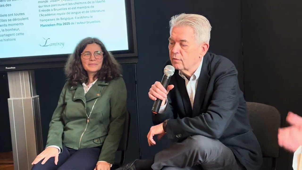 Luc Dellisse aux Rencontres de l’édition belge francophone