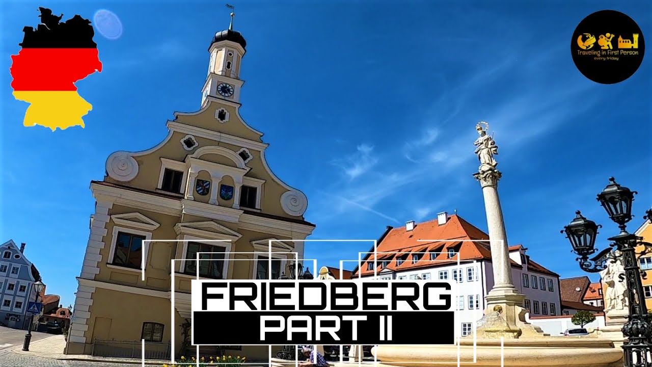 🇩🇪 FRIEDBERG | GERMANY | PART 2 | From Stadtgarten to Rathaus