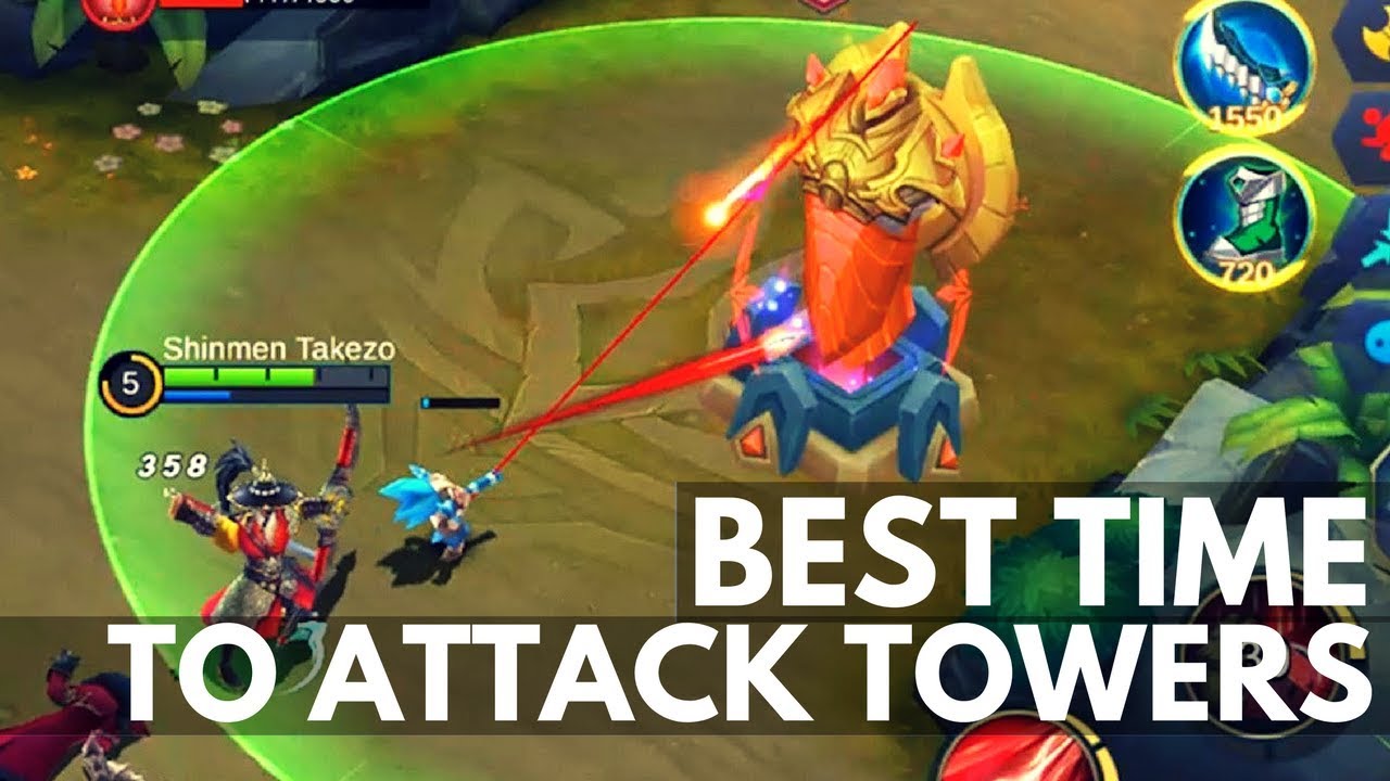 WHEN SHOULD YOU START ATTACKING TOWERS | Mobile Legends