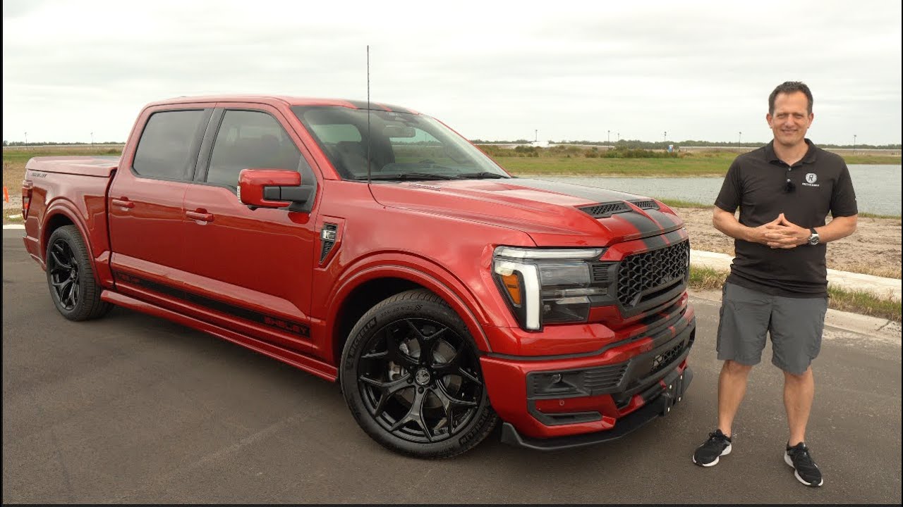 Shelby F-150 Super Snake 2025 года — ЛУЧШИЙ новый высокопроизводительный пикап с двигателем V8 с ...
